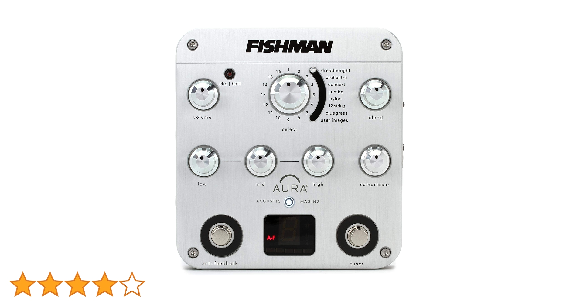 Fishman Aura Spectrum DI Effects Pedal, PROAURSPC : Amazon.co.uk